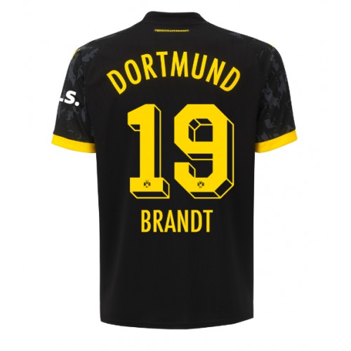 Moški Nogometni dresi Borussia Dortmund Julian Brandt #19 Gostujoči 2023-24 Kratek Rokav